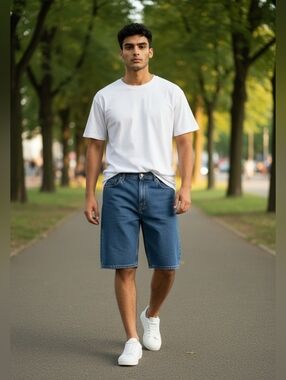 Levi’s 550 Relaxed Fit Denim Shorts Men’s 44 Blue Classic Straight Leg NWT